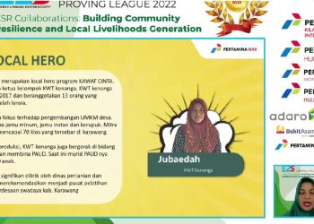 Mitra Binaan Pertagas Area Operasi Jawa Barat Raih Penghargaan Proving League 2022