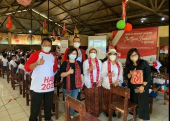 Dukung Kementerian PPPA, APPNIA Gelar Nobar di Sekolah Darurat Kartini Ibu Kembar