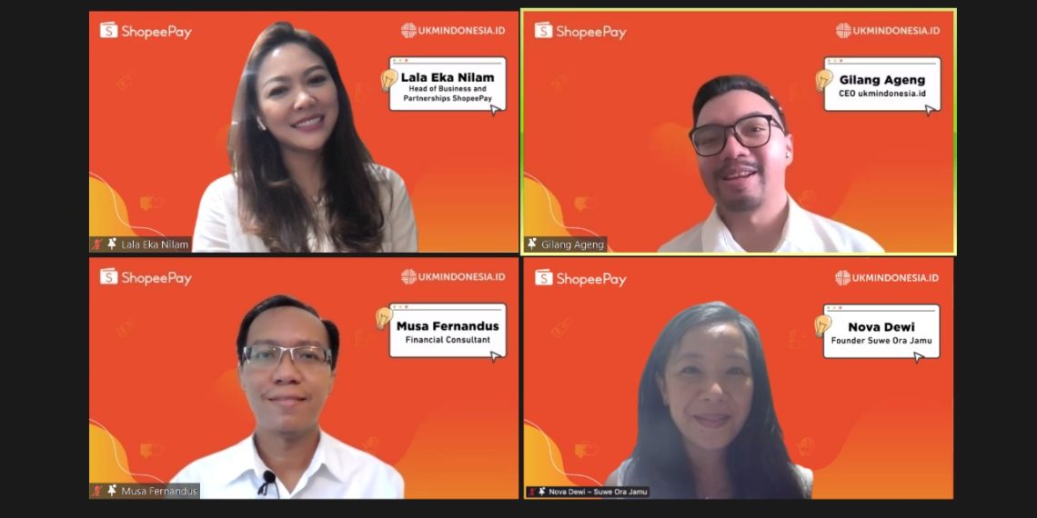 ShopeePay dan ukmindonesia.id Gelar Pelatihan Gratis Jilid Dua dengan Topik Penentuan Harga Jual Produk