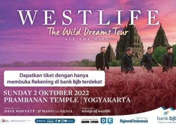 bank bjb Manjakan Nasabah dengan Konser Westlife The Wild Dreams Tour 2022