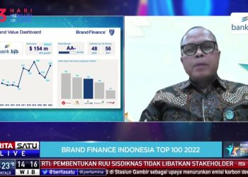 bank bjb Raih Penghargaan Top 100 Most Valuable Brands 2022