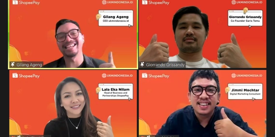 Peserta Sambut Pelatihan UMKM Gratis Jilid Tiga dengan Topik Strategi Promosi Melalui Konten Digital