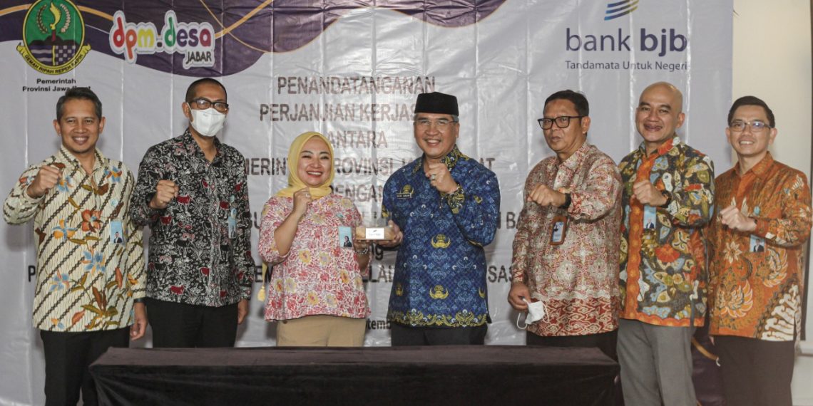 Majukan Ekonomi Desa, bank bjb Jalin Kerja Sama dengan DPM Desa Jawa Barat