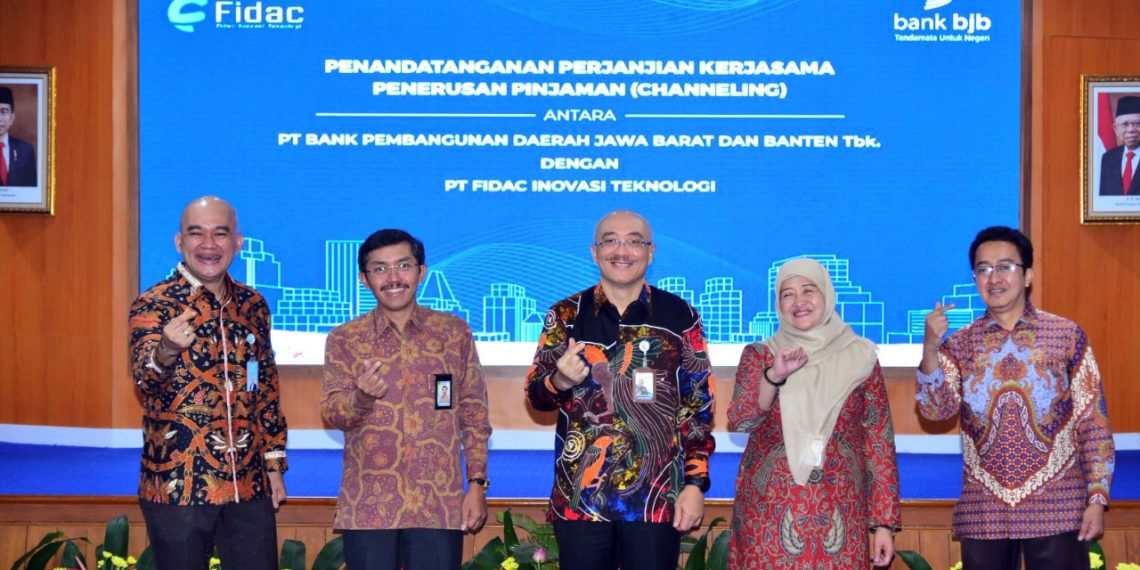 bank bjb Gandeng PT. Fidac Inovasi Teknologi, Salurkan Kredit dengan Skema Channeling