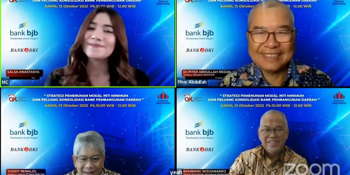 Webinar KUB, bank bjb Dukung Pengembangan Ekosistem BPD Indonesia
