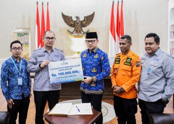Bantu Penanganan Bencana Alam Kota Bogor, bank bjb Salurkan CSR
