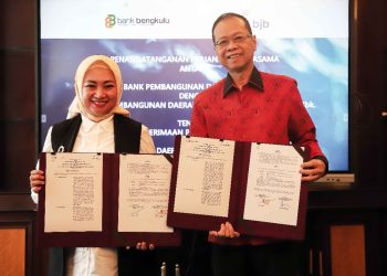 Inovatif, KUB bank bjb & Bank Bengkulu Permudah Layanan Pajak  dan Siap Perbanyak Agen Laku Pandai