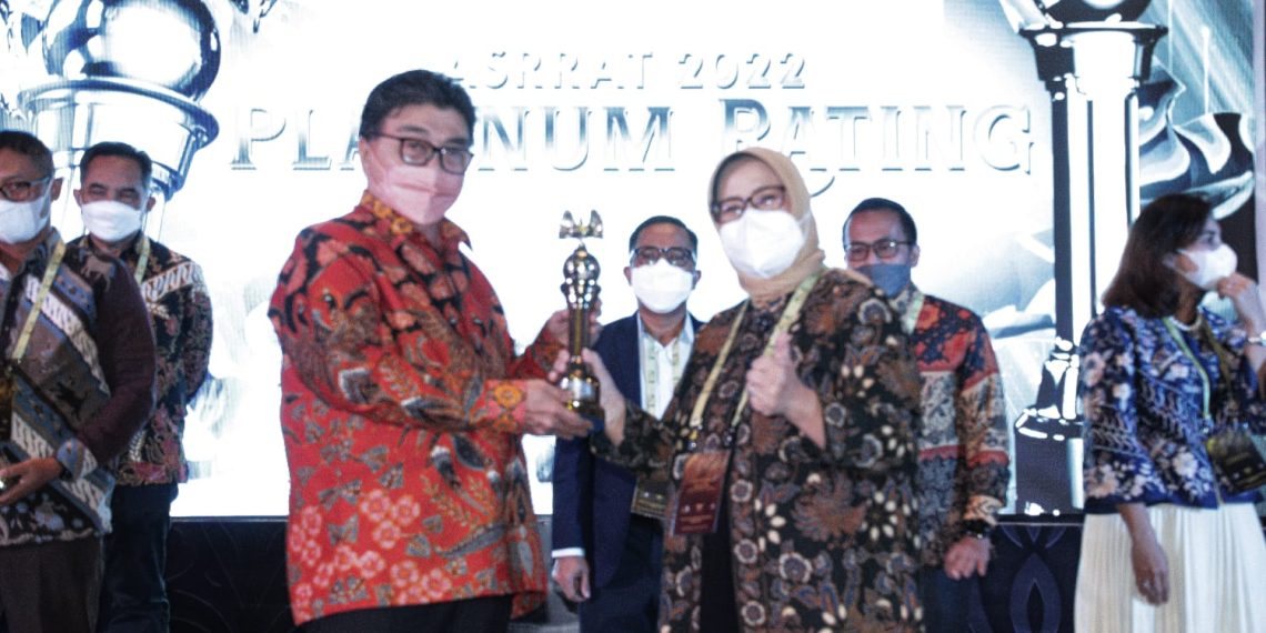 bank bjb Raih Platinum Rank Asia Sustainability Reporting Rating 2022