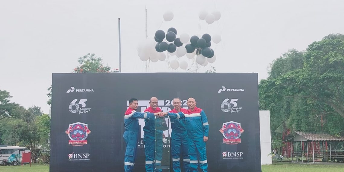 Pertamina Corporate University Gelar HTCW 2022 di HSE TC Sungai Gerong