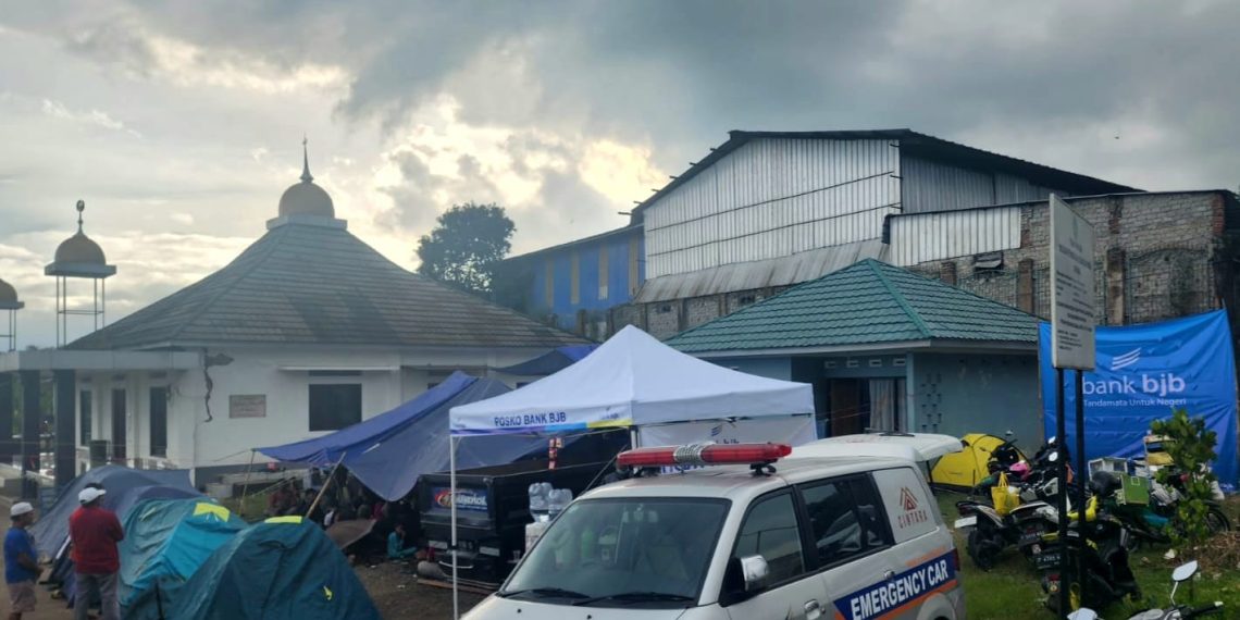 bank bjb Dirikan 4 Posko Kemanusian dan Salurkan Bantuan Bagi Korban Gempa Cianjur