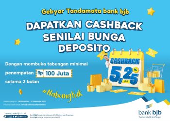 Akhir Tahun Nabung di bank bjb, Banyak Pilihan Hadiah Langsung