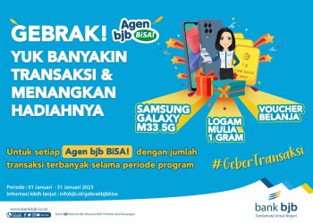 Apresiasi Agen Laku Pandai, bank bjb Bagi-bagi Hadiah untuk Ratusan Agen bjb BiSA