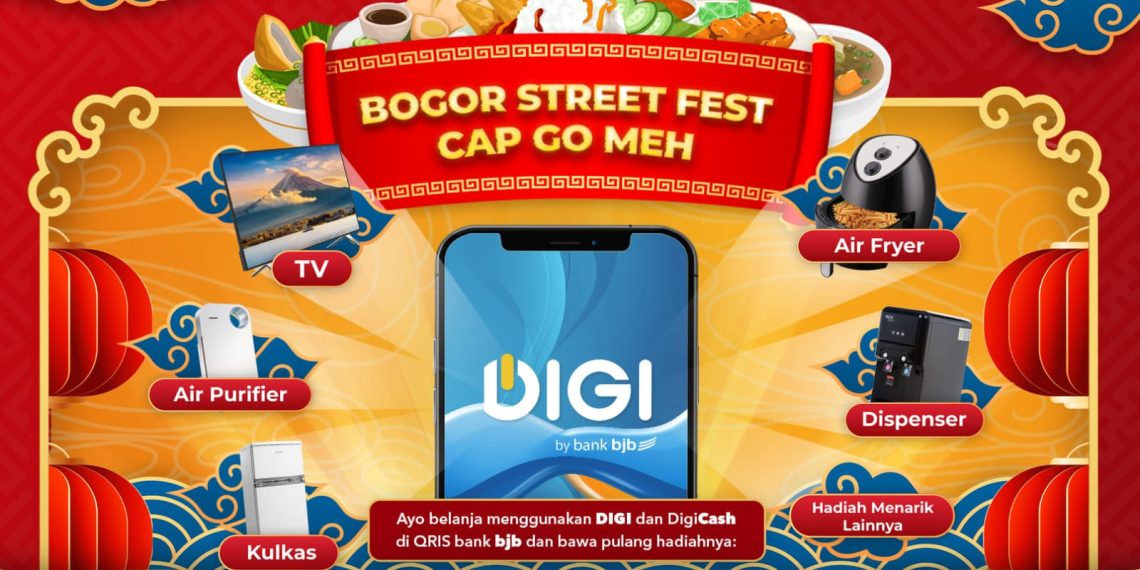 bank bjb Hadirkan Promo Menarik DIGI dan DigiCash Pada Bogor Street Festival 2023