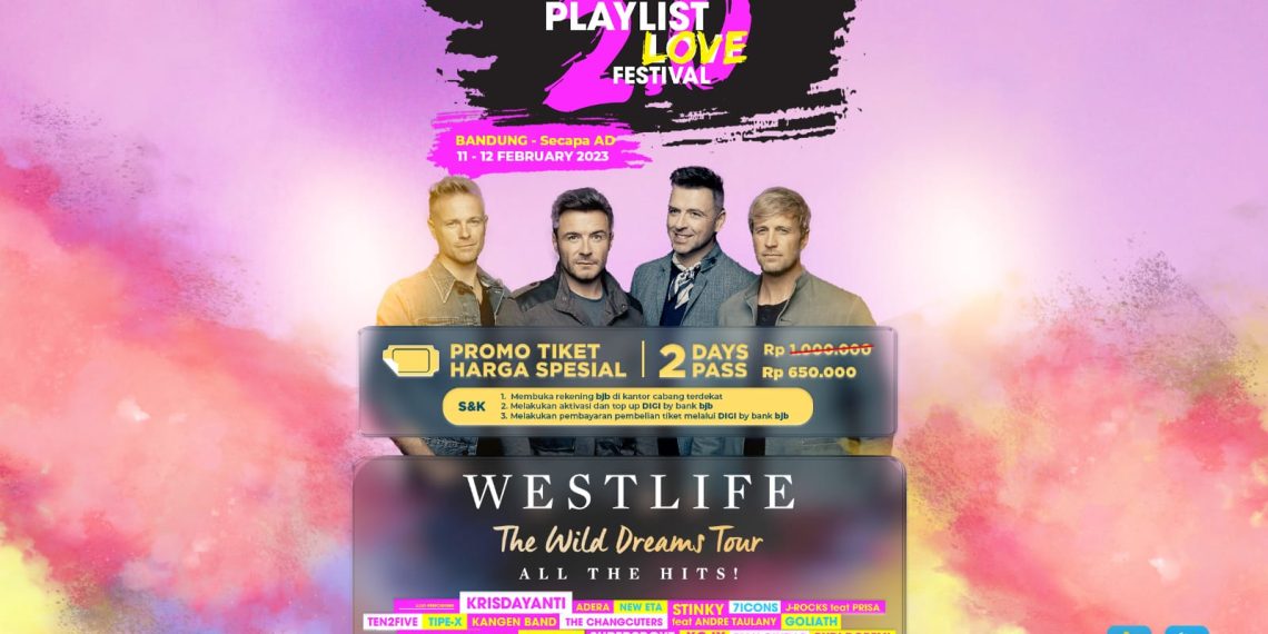 Ikuti Promo Tiket Murah DIGI Playlist Love Festival 2.0 di bank bjb