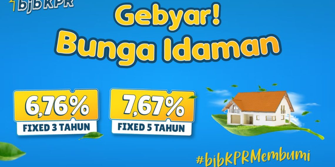 Mau Beli Rumah, Ada bjb KPR Membumi dengan Suku Bunga Kompetitif dan DP Nol Persen