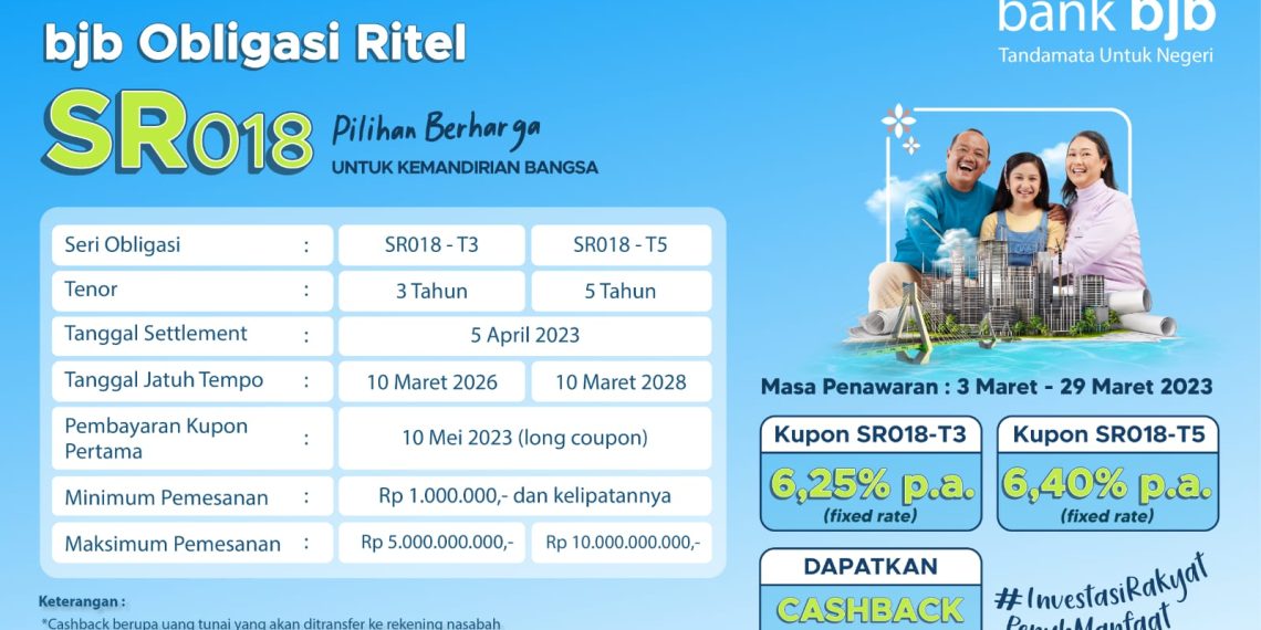 bank bjb Tawarkan SR018, Pilihan Berharga untuk Kemandirian Bangsa