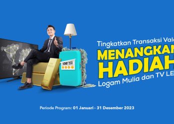 Transfer Valas Bisa Bawa Pulang TV LED dan Logam Mulia, Simak Caranya