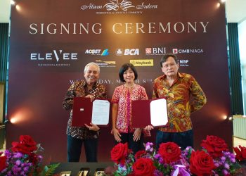Alam Sutera Tunjuk PT. ACSET Indonusa Tbk Sebagai Kontraktor Utama Proyek Elevee Penthouse & Residences