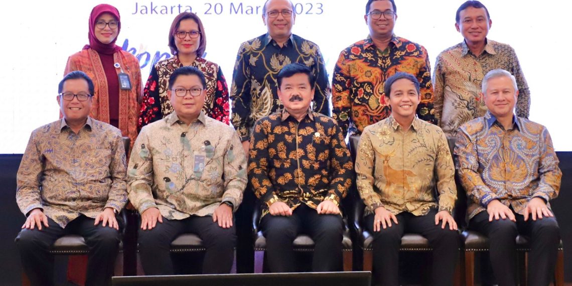 Optimalkan Penerimaan Negara Bukan Pajak, Kementerian ATR/BPN Kerja Sama dengan  Bank Mandiri Luncurkan e-PNBP
