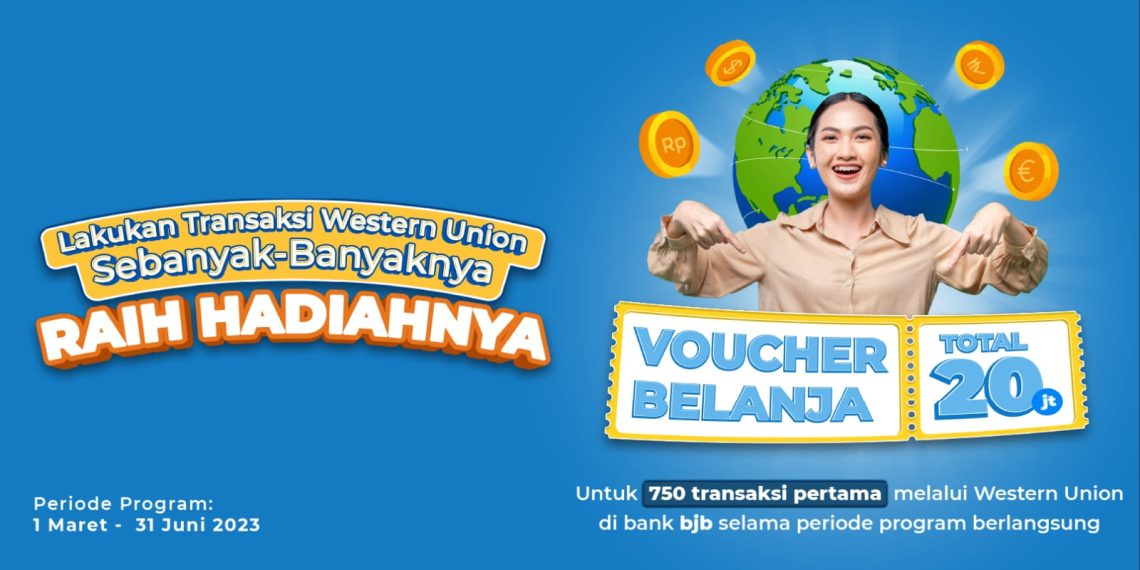 Gebyar Hadiah bank bjb Remittance Reward Western Union