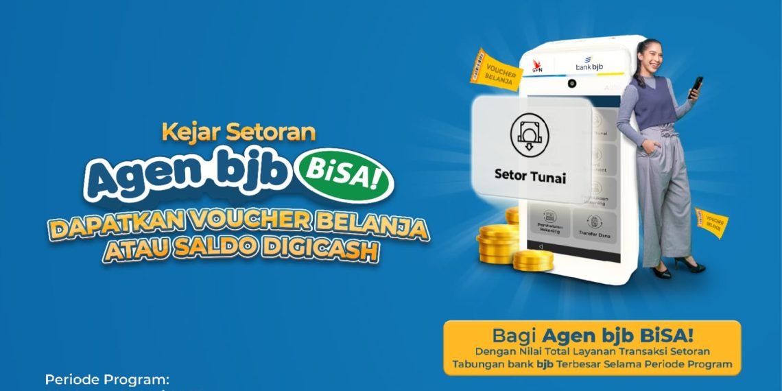bank bjb Manjakan Agen bjb BiSA! dengan Hadiah Voucher Belanja dan Saldo DigiCash