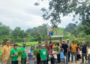 TAMAN Sidrap Pertagas menerima Kunjungan Masyarakat Kampung Germas Gunung Elai Bontang