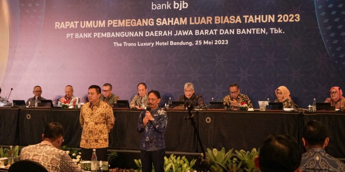 RUPSLB bank bjb 2023 Tunjuk Pengurus Baru Perkuat Tata Kelola Perusahaan Semakin Baik