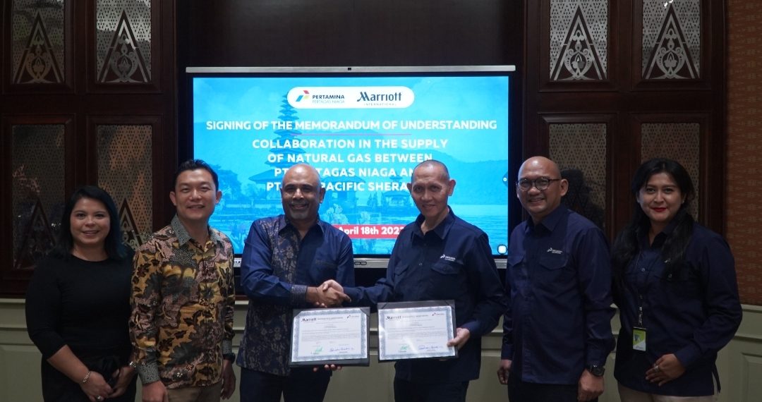 Dukung Upaya Dekarbonisasi Pada Sektor Perhotelan, Pertagas Niaga Teken MoU dengan Marriot Internasional Group