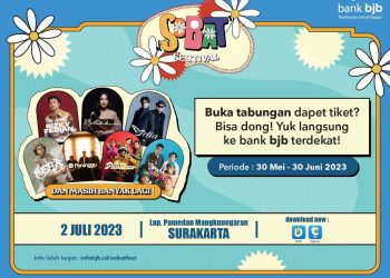 Dengan Menabung di bank bjb Bisa Nonton Konser Sobat Festival 2023