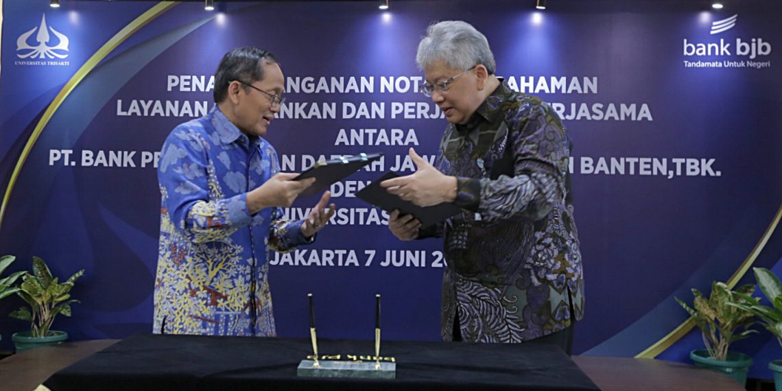 Dukung Dunia Pendidikan, bank bjb Kolaborasi dengan Universitas Trisakti