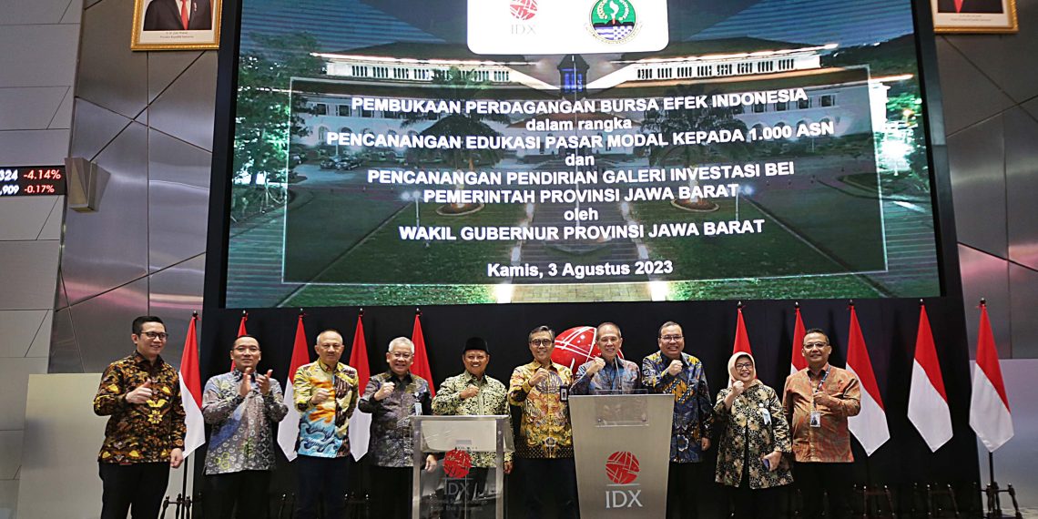 Buka Perdagangan Bursa Efek Indonesia, Pemprov Jabar, BEI, OJK, bank bjb serta bjb Sekuritas Siap Akselerasi Literasi & Inklusi Pasar Modal Kepada ASN