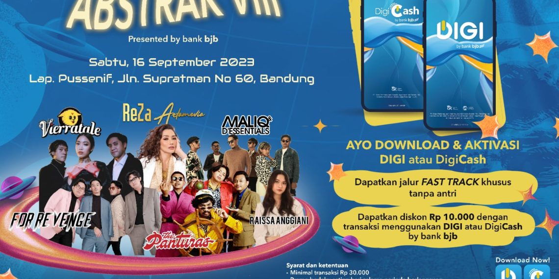 bank bjb Tebar Rewards untuk Pengguna DIGI dan DigiCash di Pentas Seni ABSTRAK VIII
