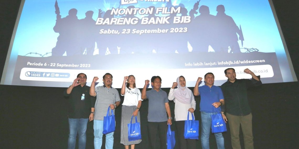 bjb WideScreen  Expendables 4 di Gandaria City Jakarta Disambut Meriah Nasabah bank bjb