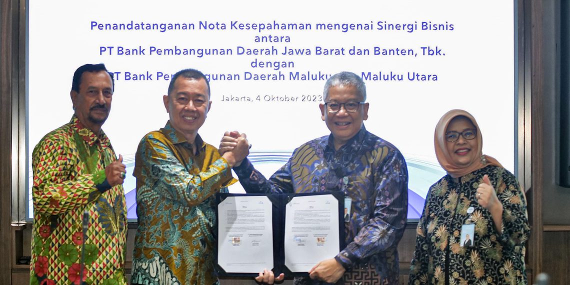 KUB bank bjb bertambah kuat, bank bjb dan Bank Maluku Malut Teken MoU Sinergi Bisnis