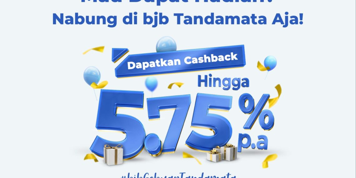 Hanya di bank bjb, Nabung Bisa Bawa Pulang Cashback Menarik