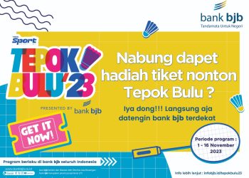 Nabung di bank bjb Langsung Dapat Tiket Vindes Sport – Tepok Bulu 2023