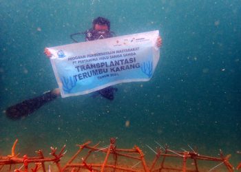 Pertamina Hulu Sanga Sanga Dukung Penuh Wisata Bahari Di Pulau Pangempang