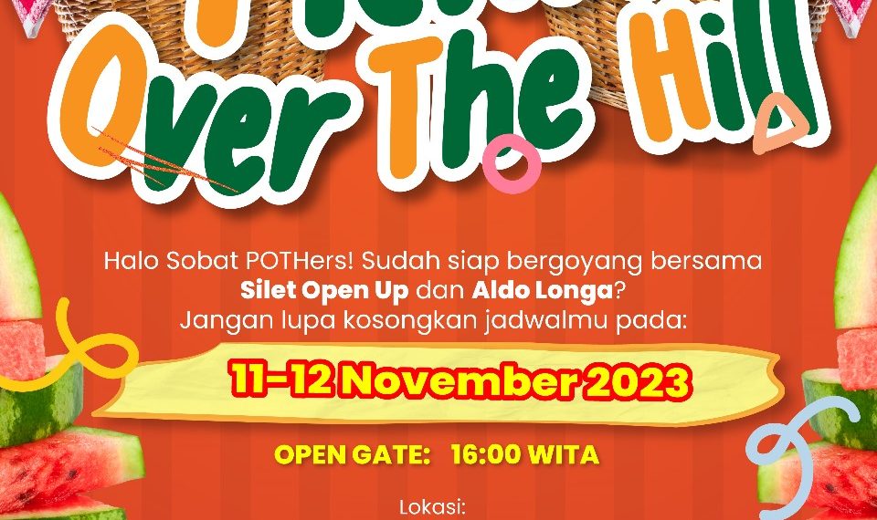 Picnic Over The Hill, BPOLBF Tawarkan Nuansa Event Baru