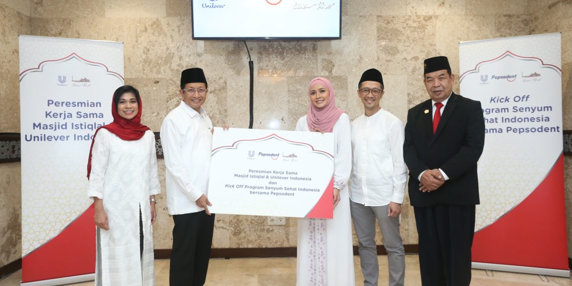 Senyum Sehat Indonesia: Masjid Istiqlal Tingkatkan Kesehatan Gigi dan Mulut Jelang Ramadhan Bersama Unilever