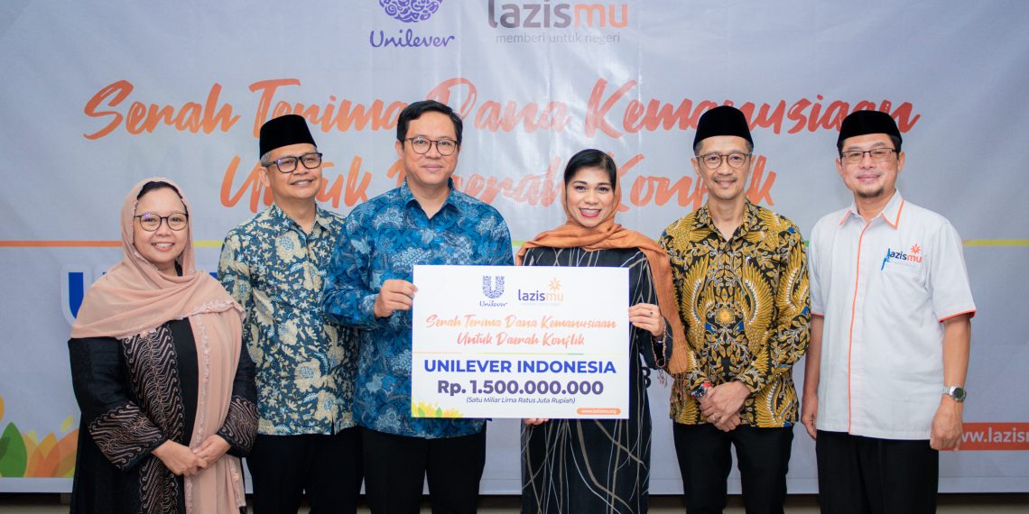 Dana Kemanusiaan Rp 1,5 Miliar: Lazismu dan Unilever Indonesia Satukan Langkah Kebaikan