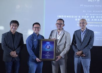 Asuransi Astra Raih Posisi Pertama di  Penghargaan Indonesia Top 20 Digital Financial Brands Award 2024