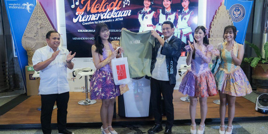 Kemenparekraf Gandeng JKT48 Sukseskan “Melodi Kemerdekaan 2024”