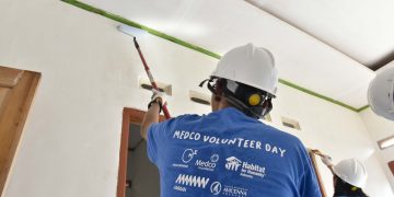 Tebar Semangat Berbagi, Pekerja MedcoEnergi Kembali Bangun Rumah Layak Huni di Mauk