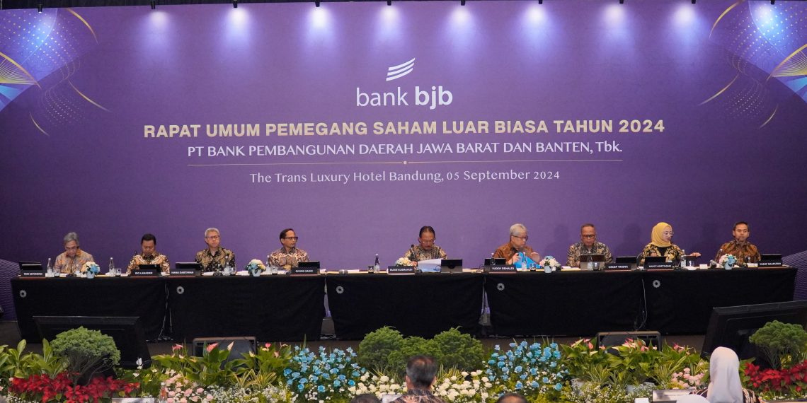 bank bjb Tetapkan Susunan Komisaris Baru Pada RUPS Luar Biasa Tahun 2024