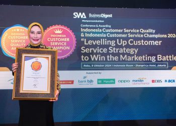Konsisten Menajaga Pelayanan Kepada Nasabah, bank bjb Raih Penghargaan                                                                                         Indonesia Customer Service Quality Award 2024
