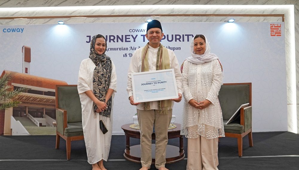 Coway Optimalkan Penggunaan Water Purifier di Masjid-Masjid Jabodetabek Sepanjang 2024