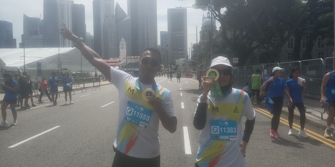 Rayakan Anniversary ke-7 Muscle First, 2 Pemenang Grand Prize Dikirim ke Singapore Marathon 2024