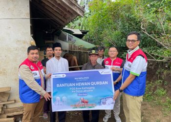 Hadirkan Semangat Berbagi, Pertamina NRE Group Bagikan Hewan Qurban Untuk Masyarakat