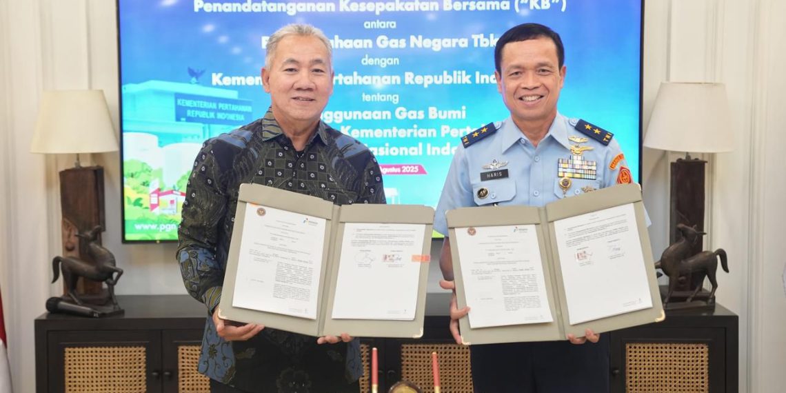 Semangat Efisiensi, Pemakaian Gas Bumi PGN di Kemenhan dan TNI Jalan Terus