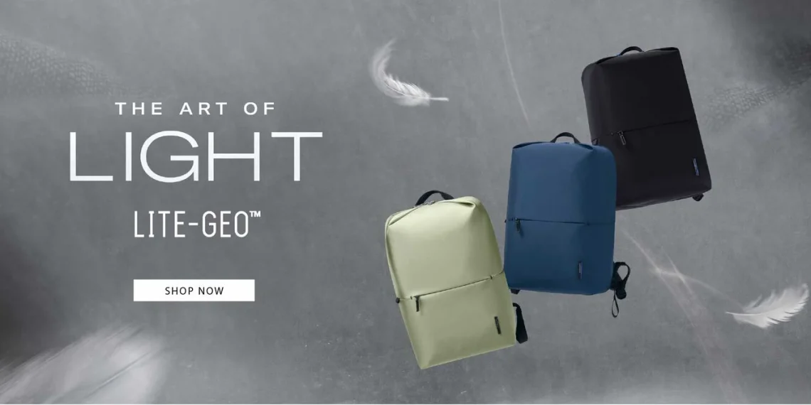 Samsonite Luncurkan Lite-Geo, Ransel Bisnis 500 Gram untuk Profesional Modern